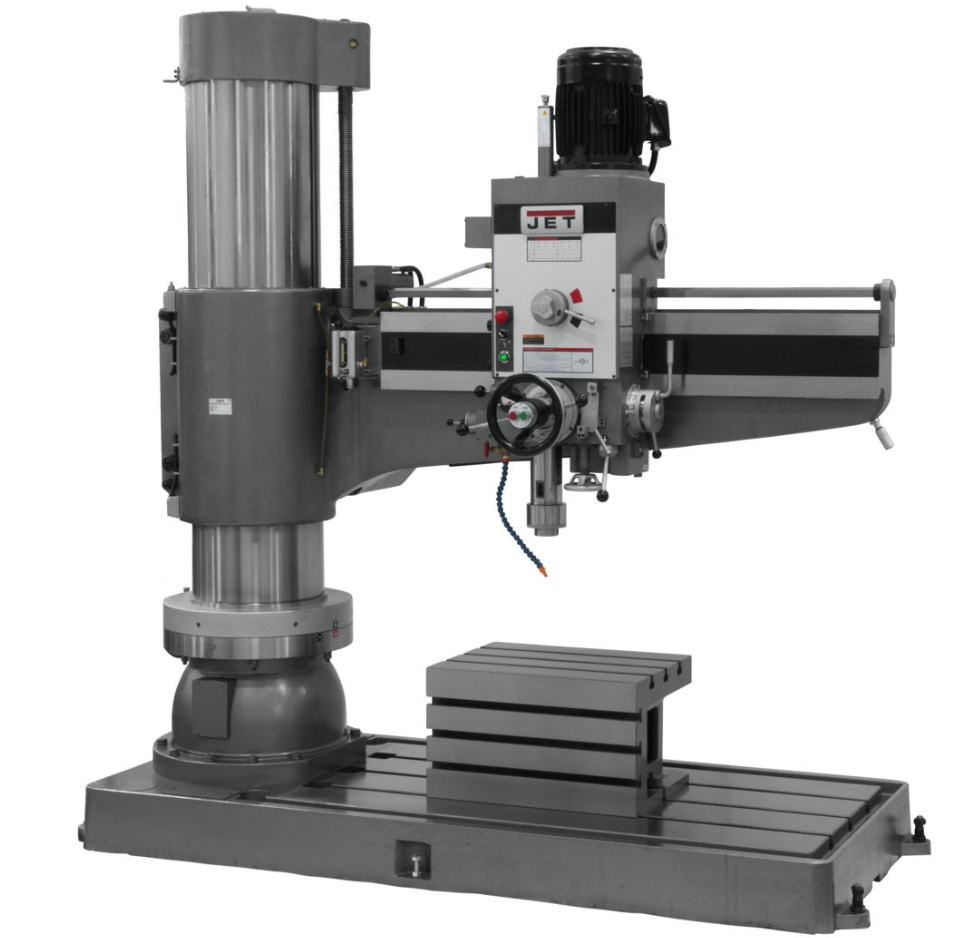Heavy-duty radial drill press